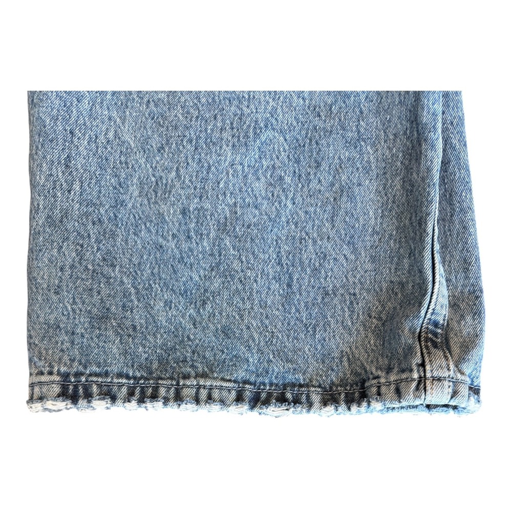 Hollister Low-Rise Super Baggy Jeans Light Wash Wide Leg Denim W23 000R Regular - Picture 7 of 9